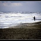 Angler auf Texel