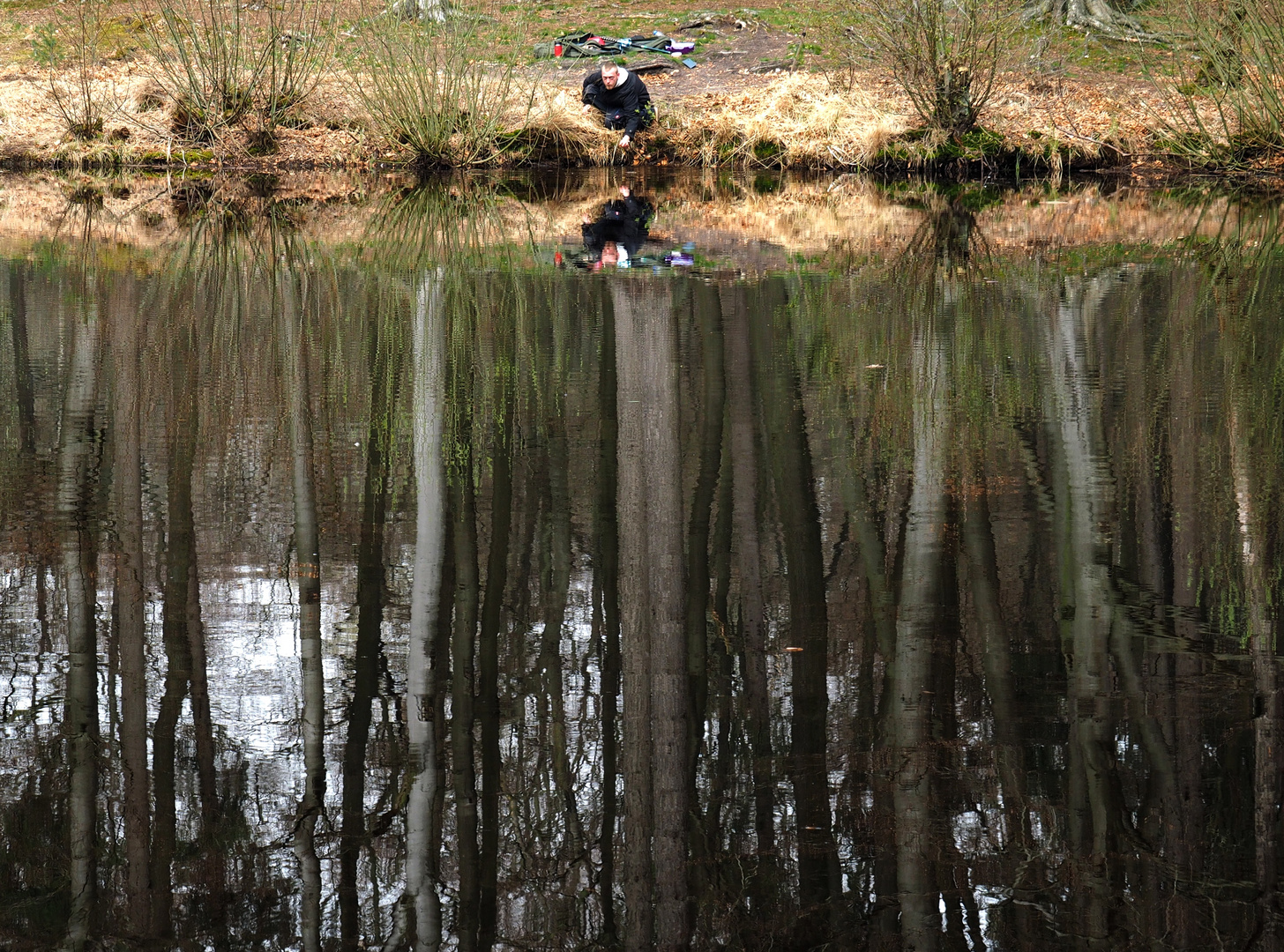 Angler Foto & Bild sport, erwachsene menschen, landschaft Bilder auf
