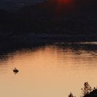 Angler im Fjord