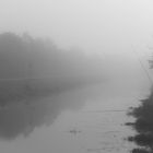 Angler im Nebel