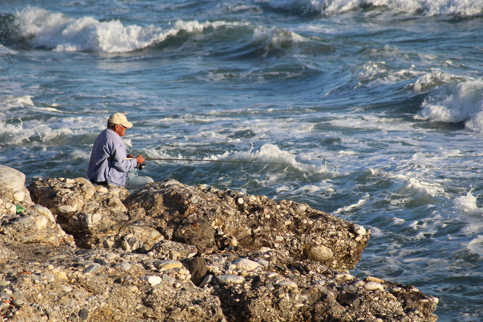 Angler in Andalusien