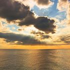 Angler in der Abendsonne von Naples, Florida