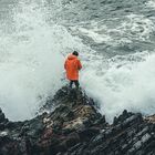 Angler in Dingle Irland 