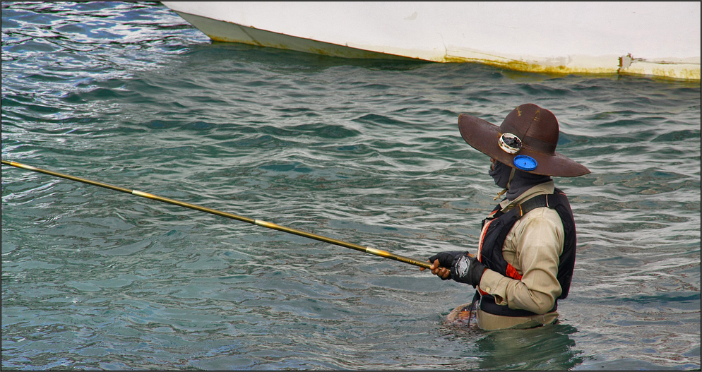 * Angler in Padang Bai **