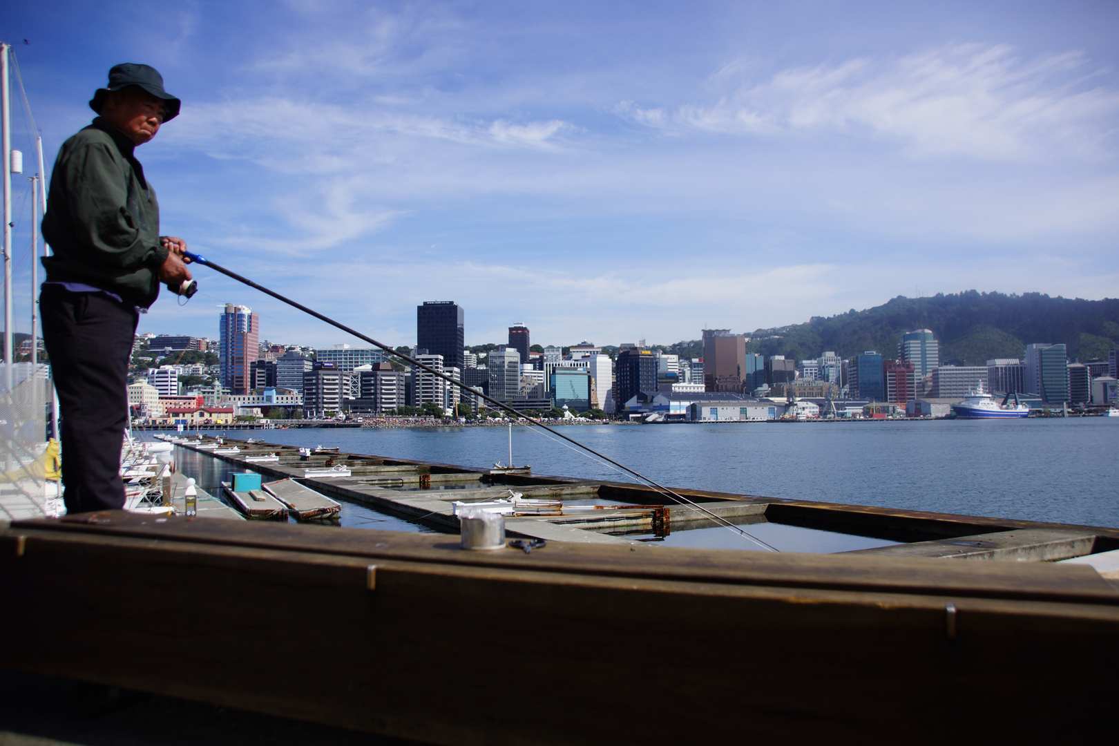 Angler in Wellington