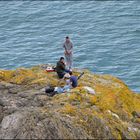 Angler vor Howth