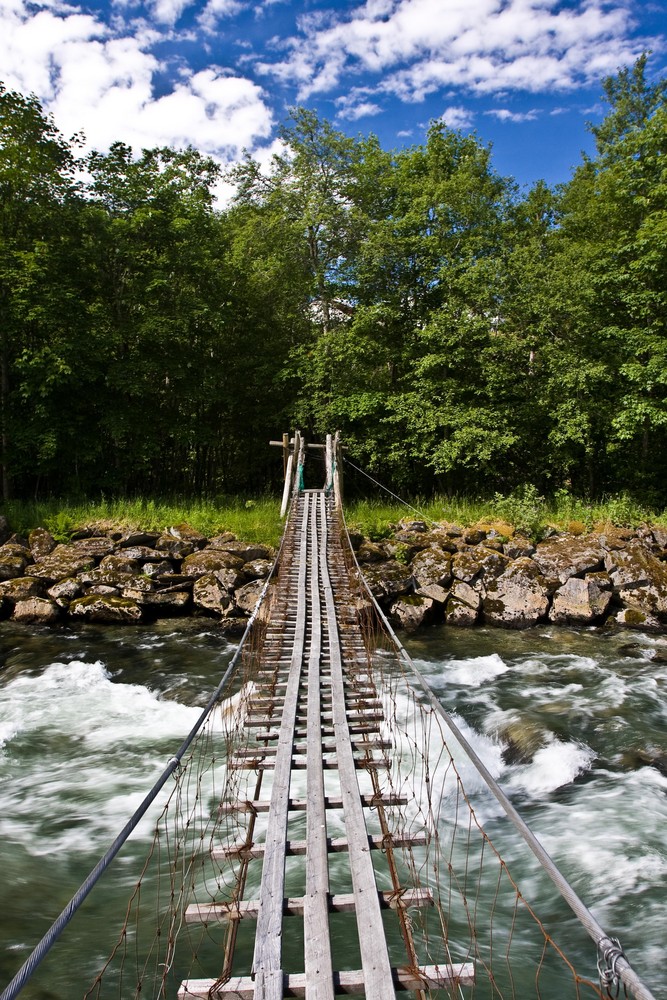 Anglerbrücke in Stranda