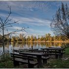 Anglersee Ketsch