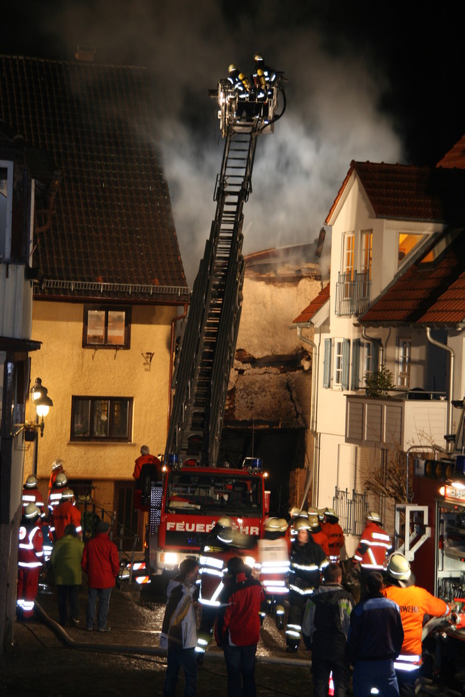 Angriff der Feuerwehr L.-E.(Stuttgart)