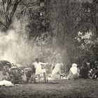 Angrillen im Mauerpark