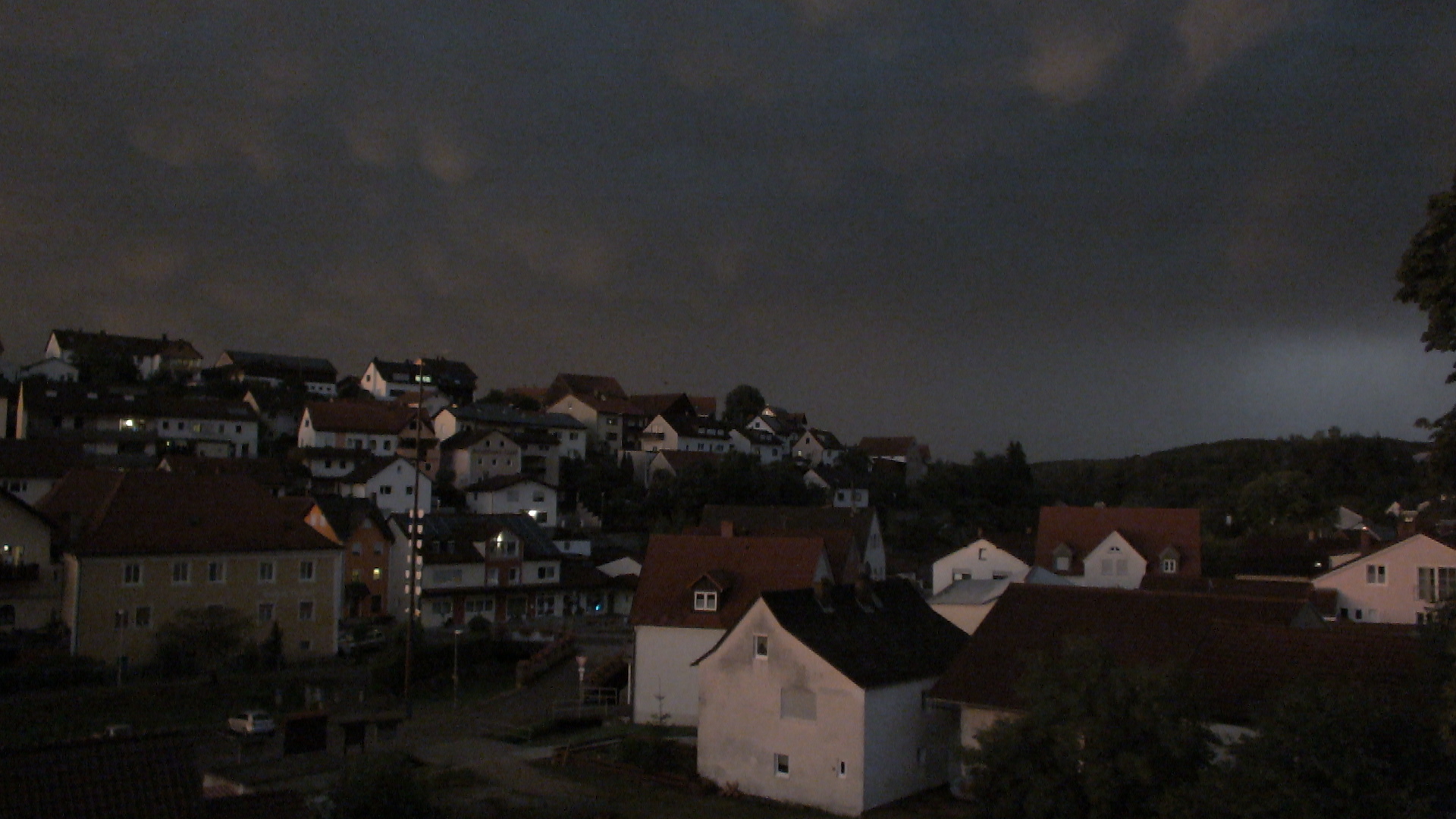 Angry sky in Altmannstein