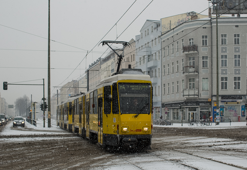 Anhaltender Schneefall