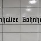 Anhalter Bahnhof - U-Bahn - Berlin