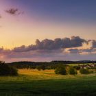 Anhausen im Abendlicht