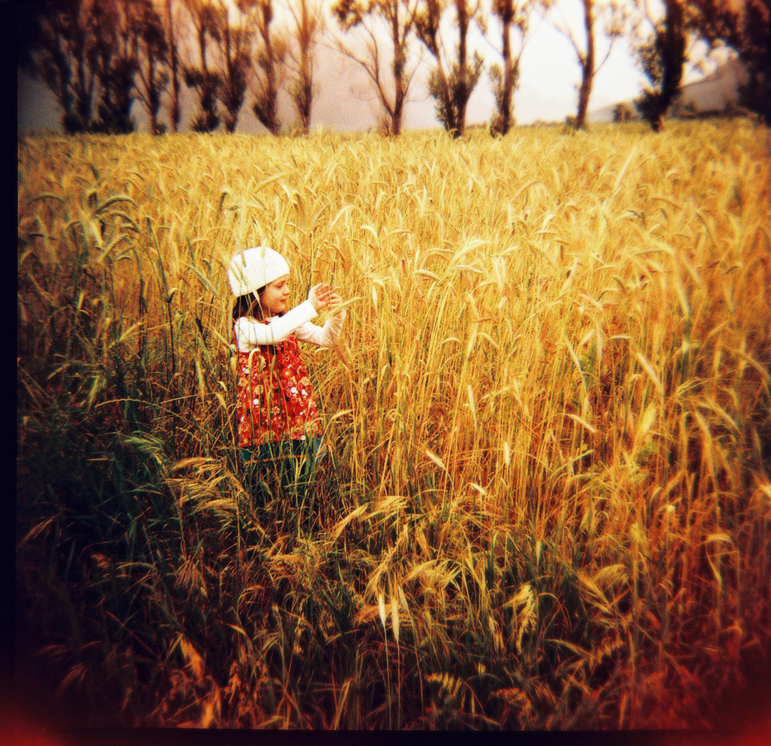 Anika in a field of dreams