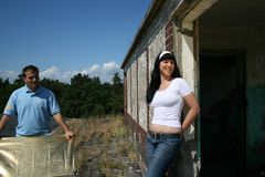 Anika & Nico auf dem alten Armee Tower