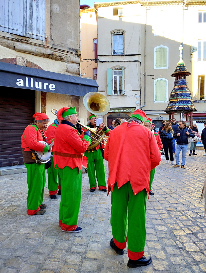 Animation à Anduze aujourd'hui !