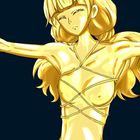 Anime Girl in Gold