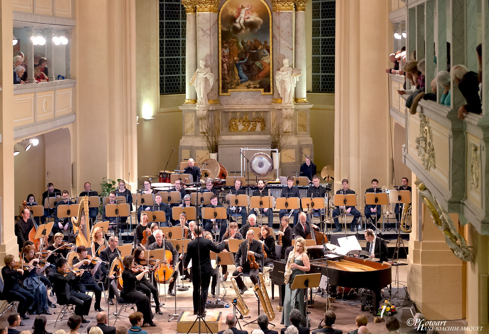 Anja Bachmann, GMD Raoul Grüneis, Mittelsächsische Philharmonie