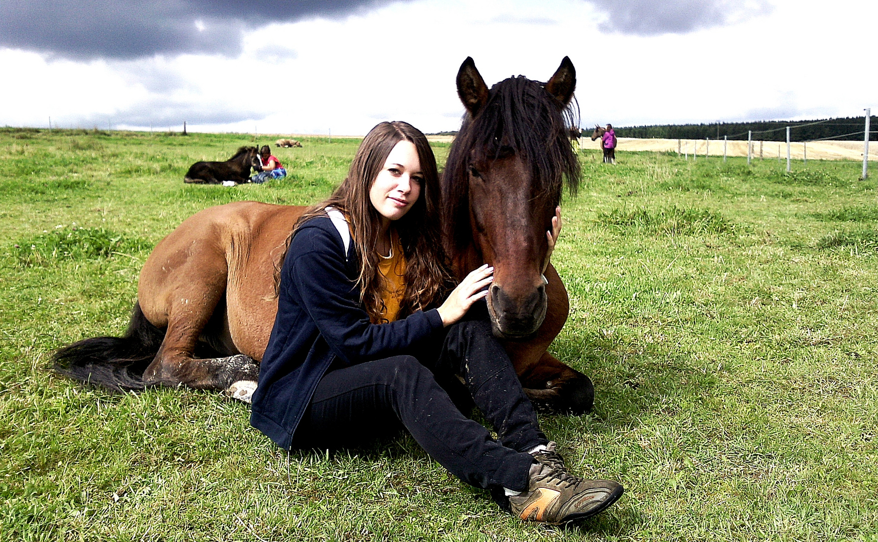 Anja und Björgus.