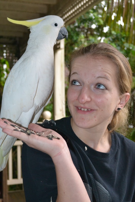Anja und der Kakadu
