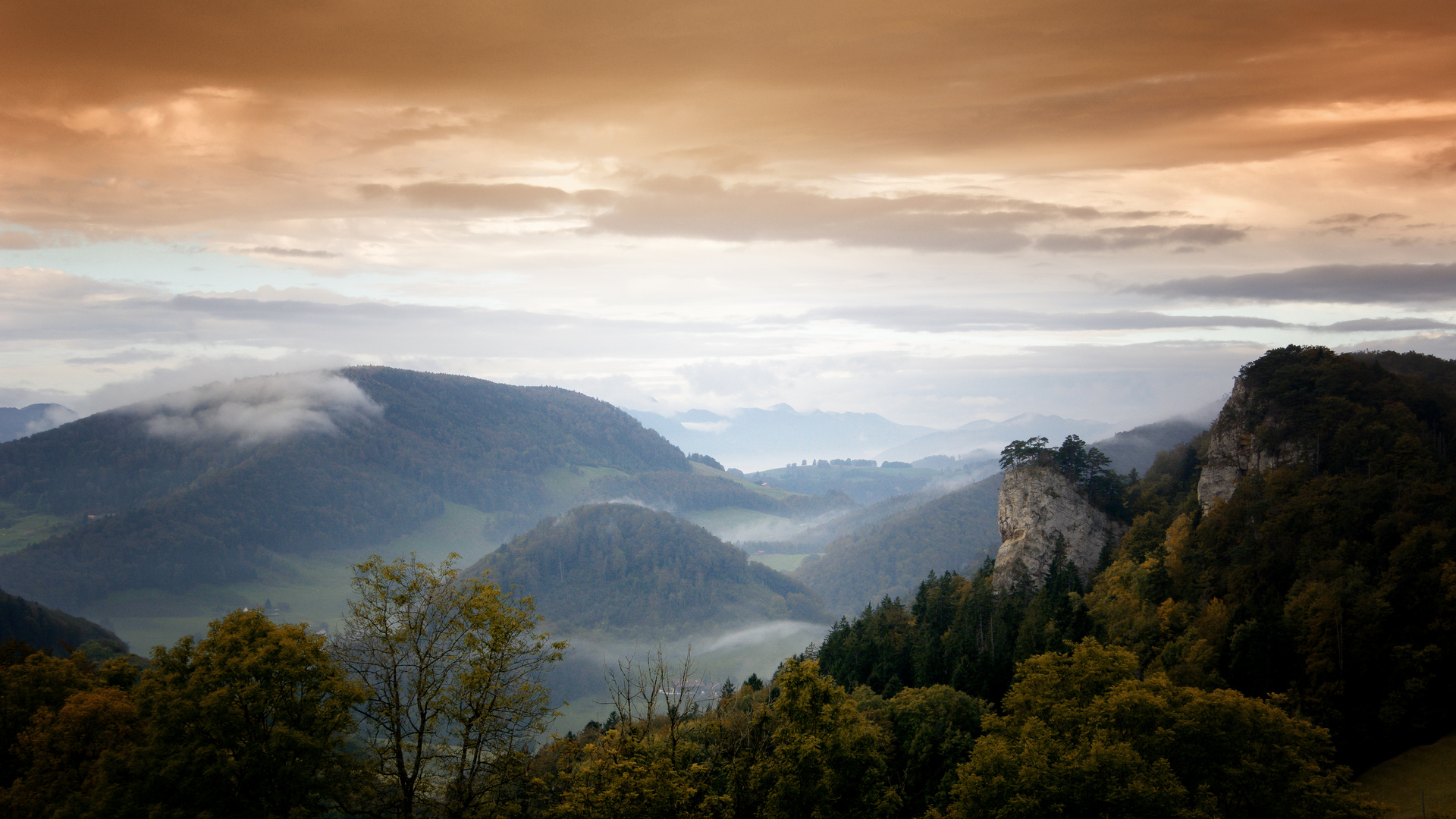 Ankenballen am Morgen