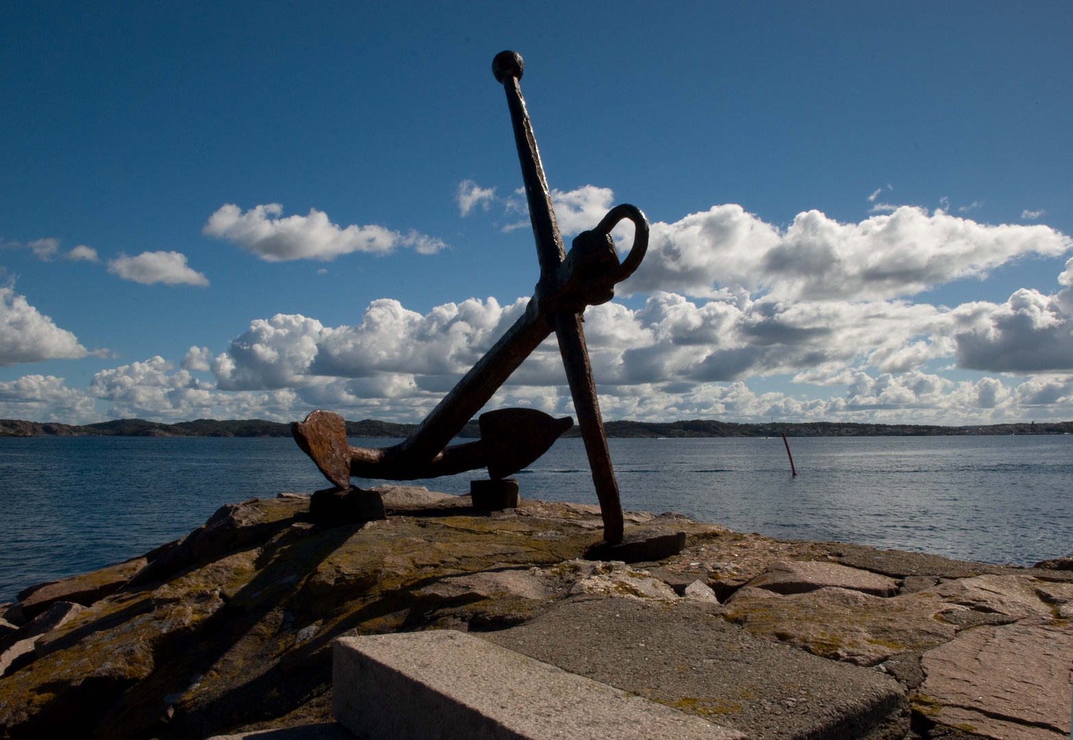 Anker legen in den Schären Schwedens