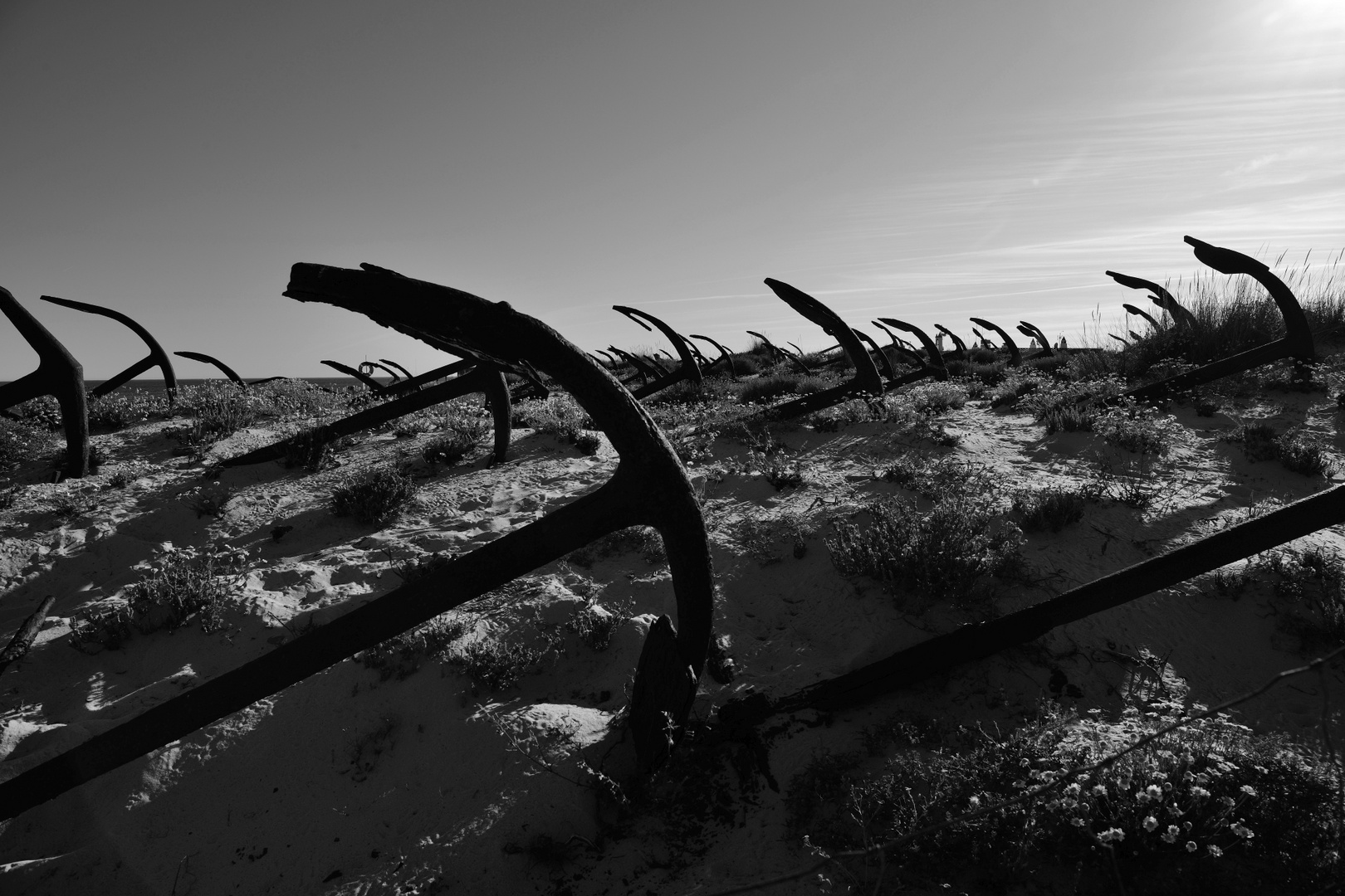 Ankerfriedhof, anchor graveyard, cementerio de anclas