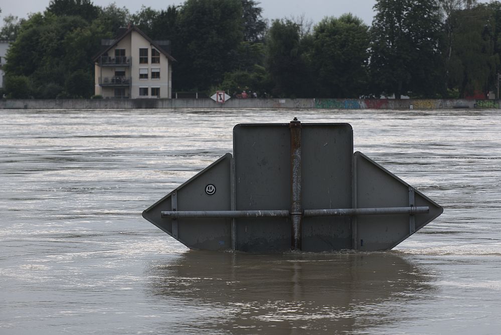 Ankern bei Hochwasser verboten