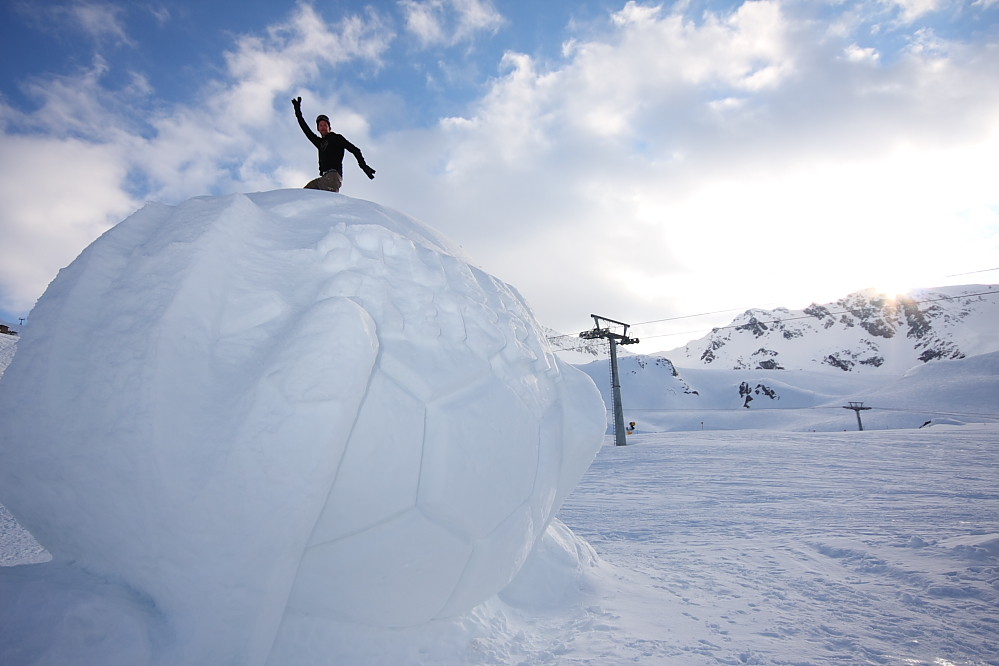 ankick am stubaier gletscher