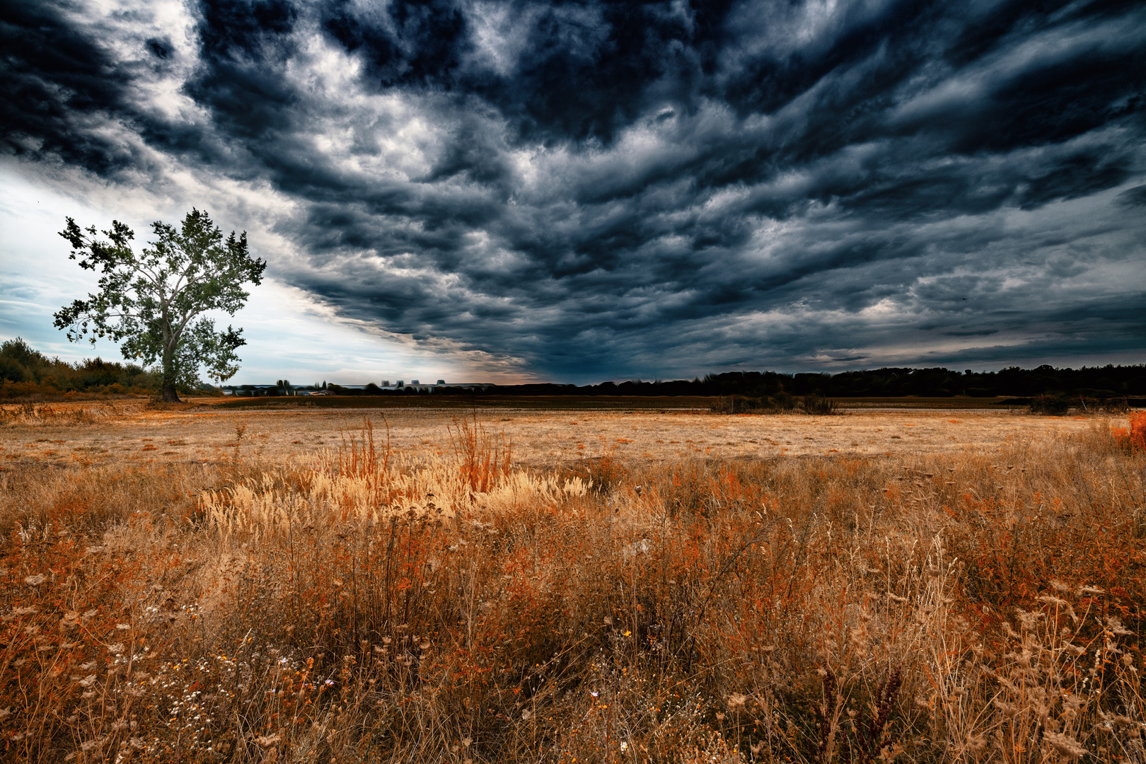 Ankommendes Gewitter