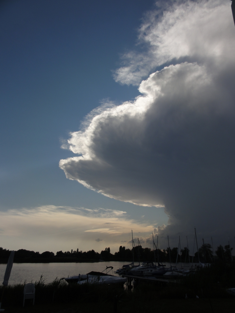 Ankommendes  Gewitter