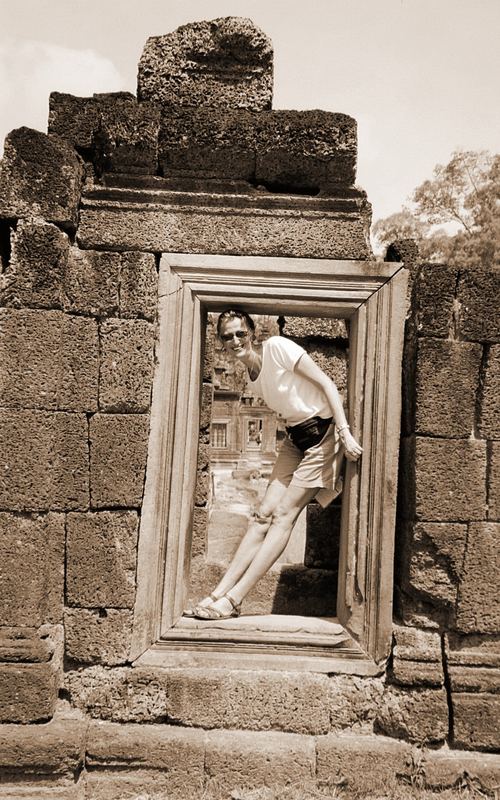 Ankor Wat - Banteay Srei - Eingang zum Tempel