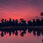 Ankor Wat bei Sonnenaufgang