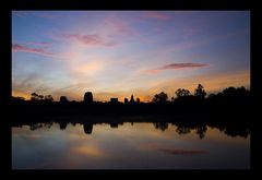 Ankor Wat bei Sonnenaufgang