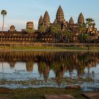 Ankor Wat bei Sonnenuntergang