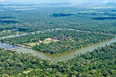 Ankor Wat - Blick aus dem Helikopter