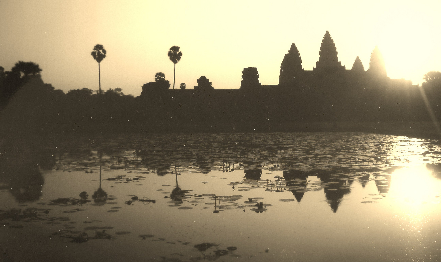 Ankor Wat , Sonnenaufgang