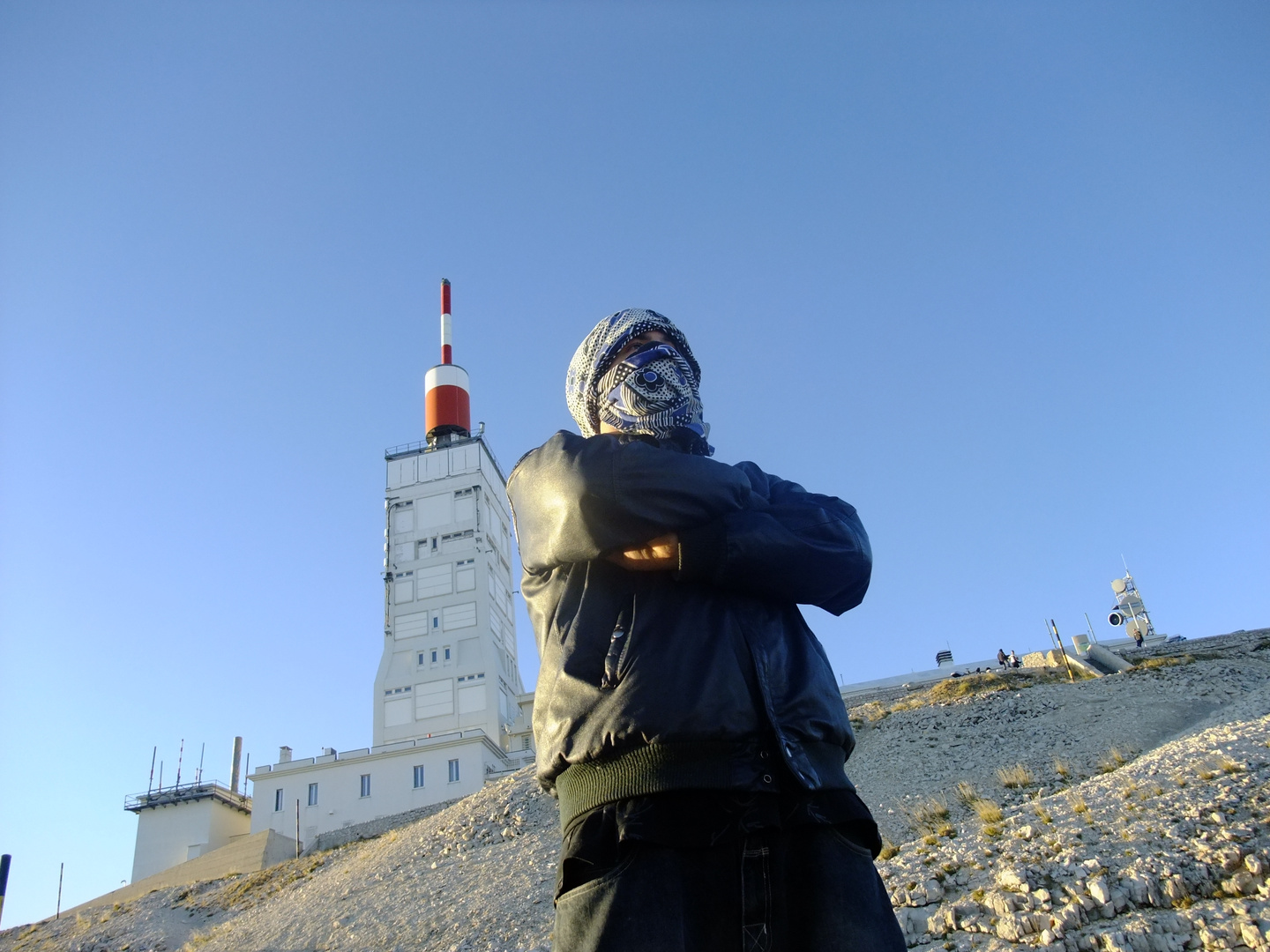 Ankunft am Mont Ventoux