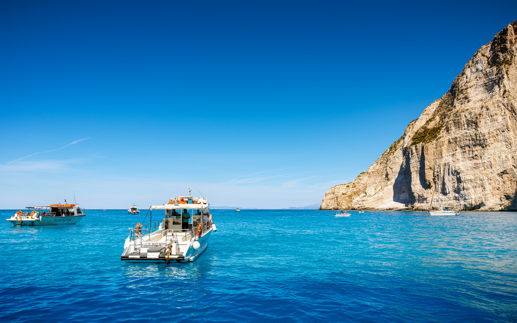 Ankunft am Navagio Beach