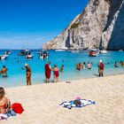 Ankunft am Navagio Beach