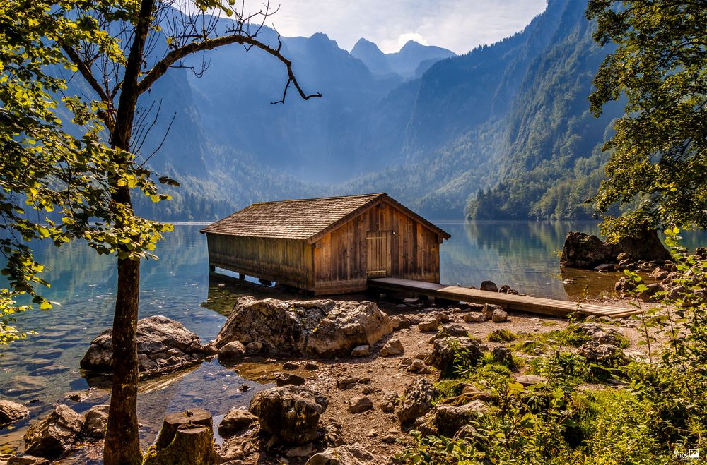 Ankunft am Obersee - Bayern524