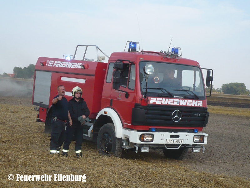 Ankunft an der Einsatzstelle