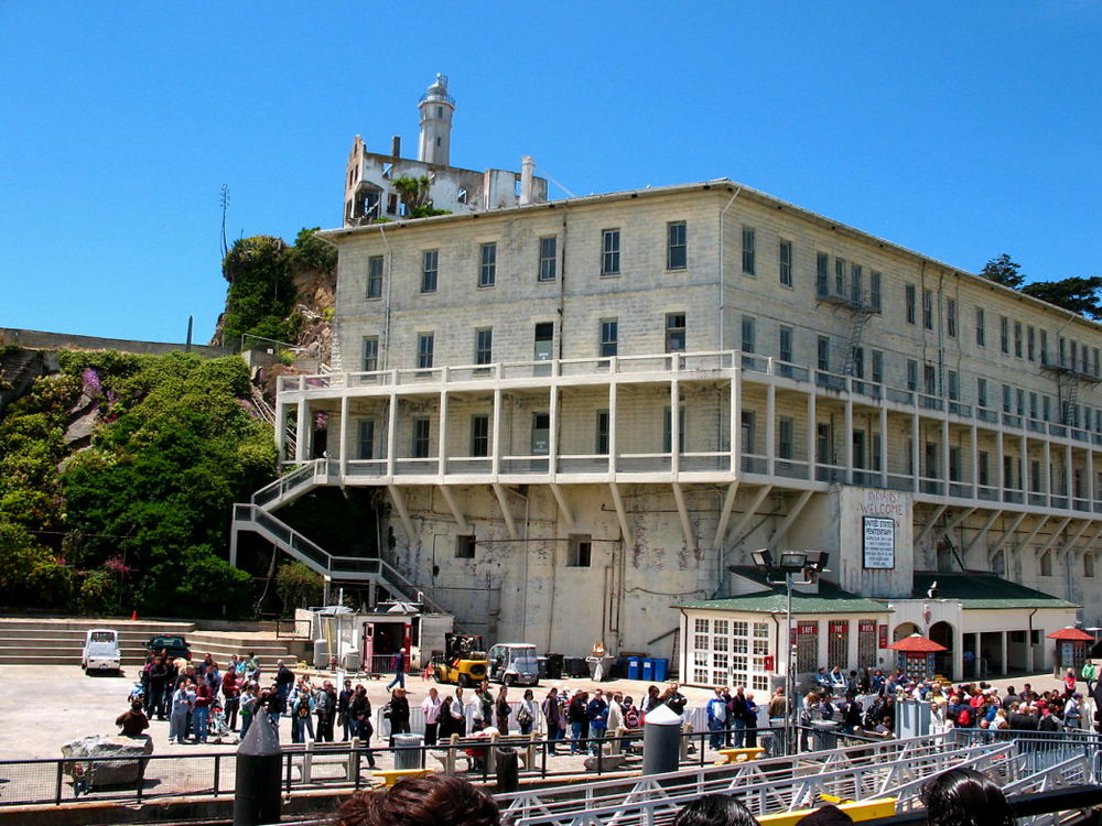 Ankunft auf Alcatraz