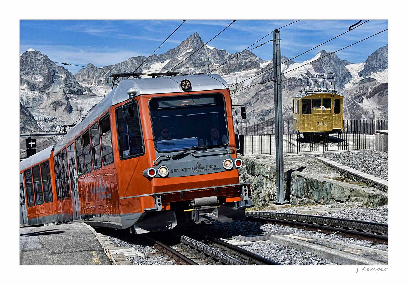 - Ankunft auf dem Gornergrat -