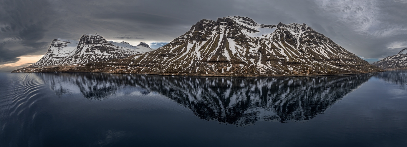 Ankunft auf Island in Seyðisfjörður...