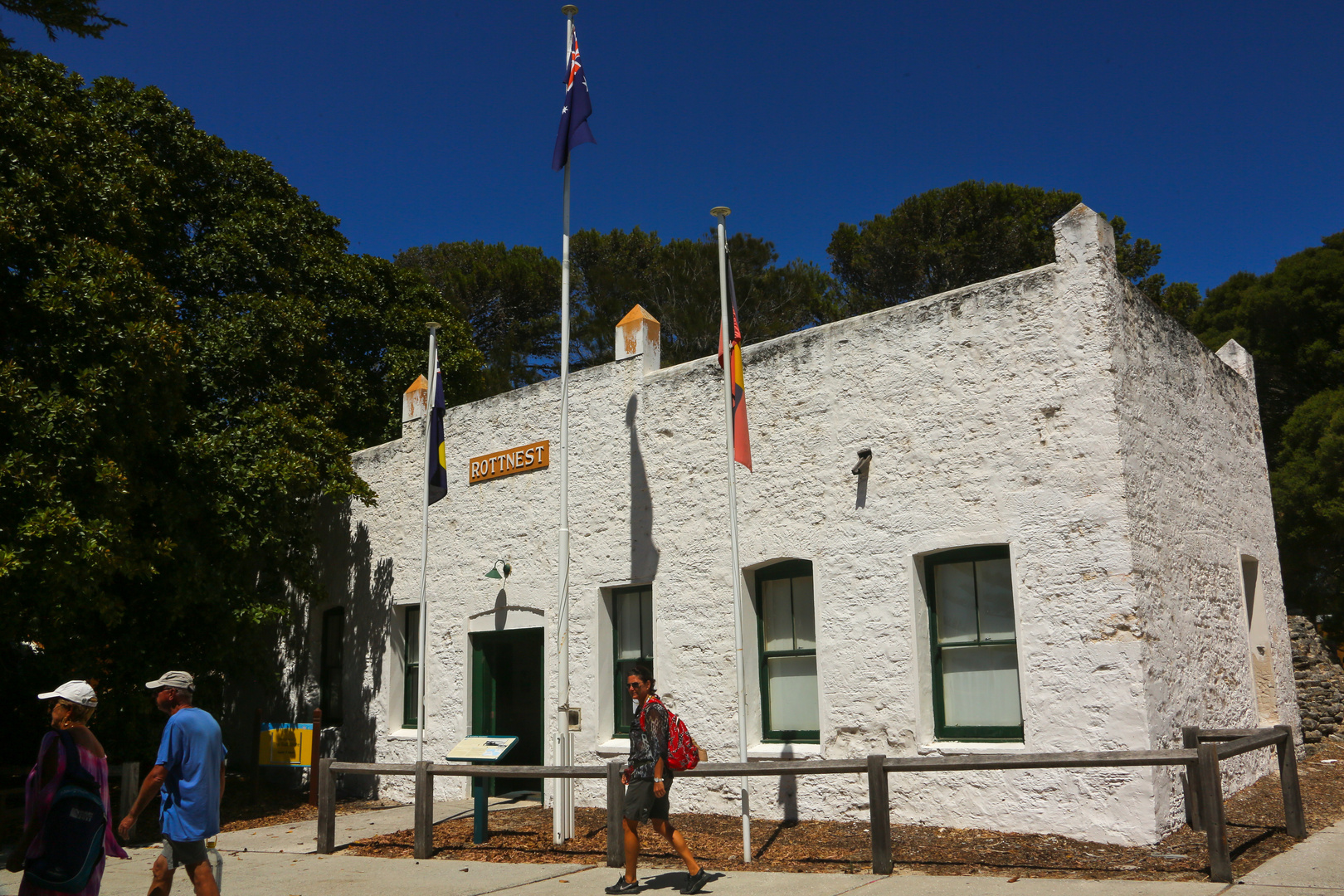 Ankunft auf Rottnest Island