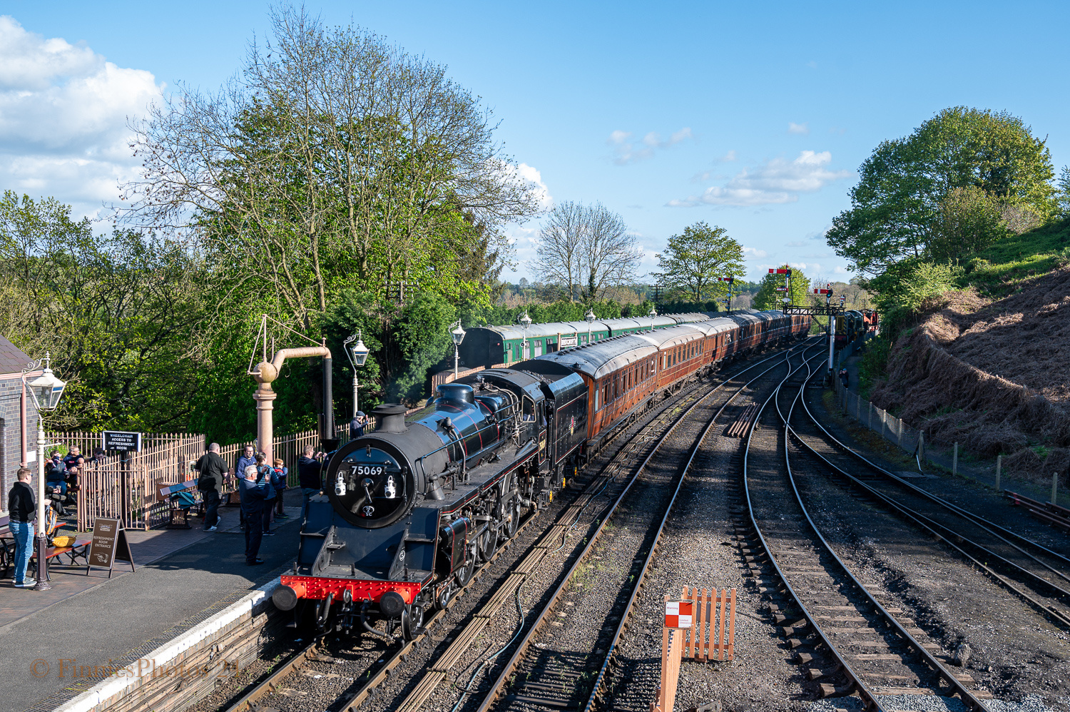 Ankunft bei Bridgnorth