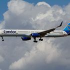 Ankunft Condor B757 in FRA