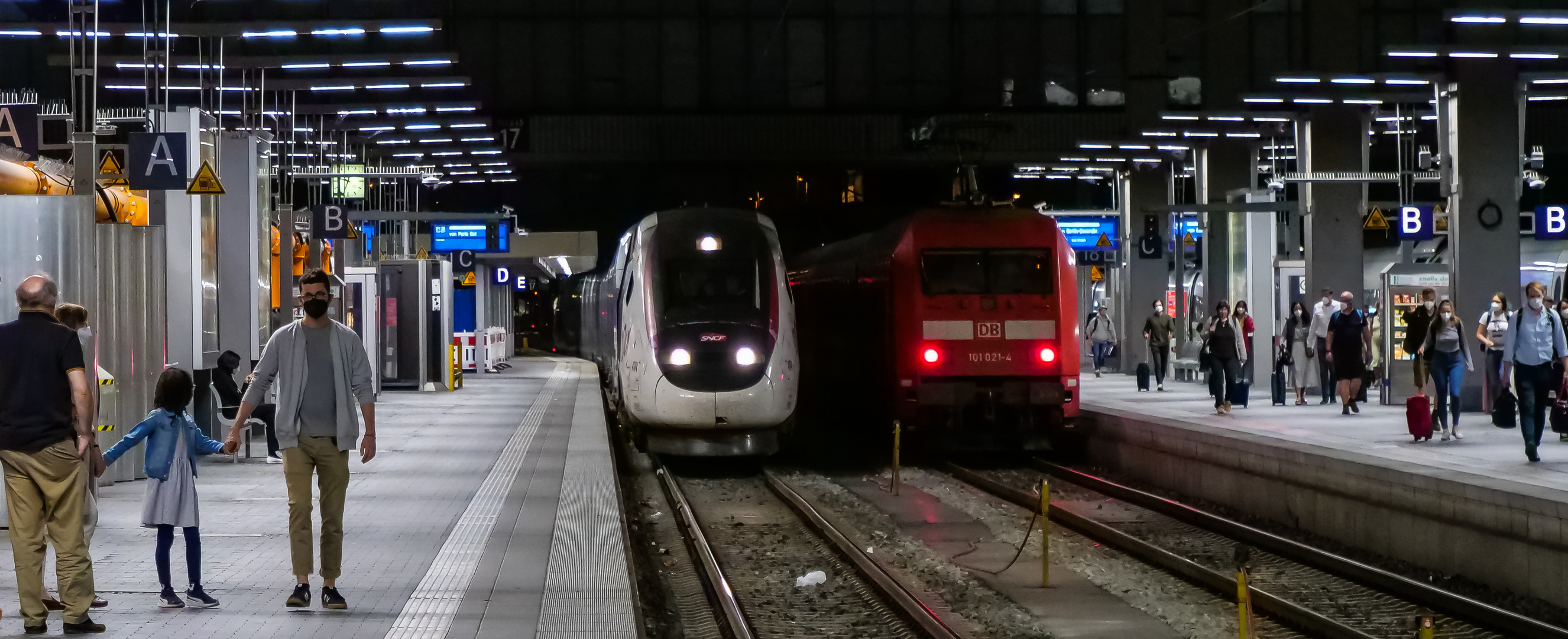 Ankunft des TGV